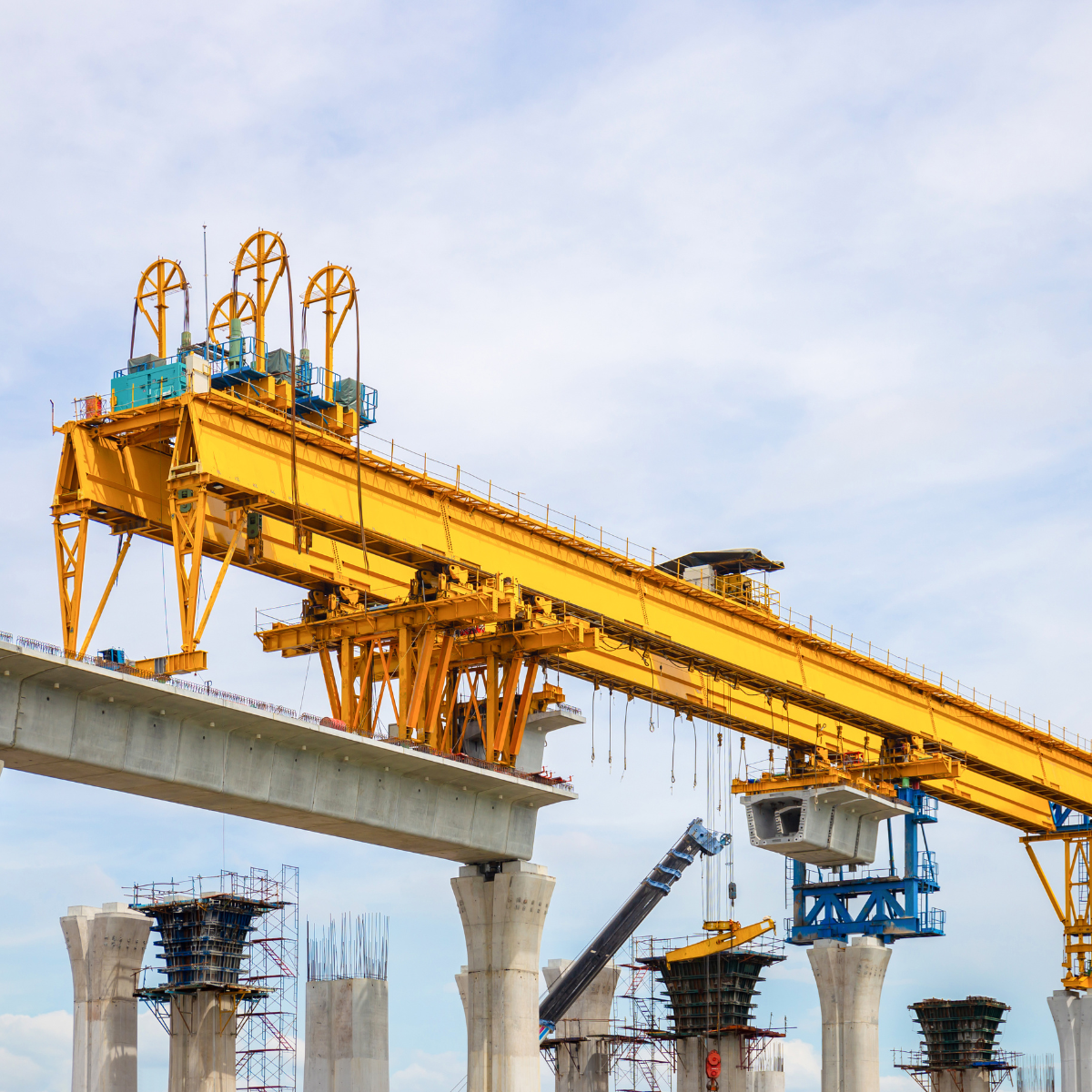Custom metal hardware for construction and infrastructure applications